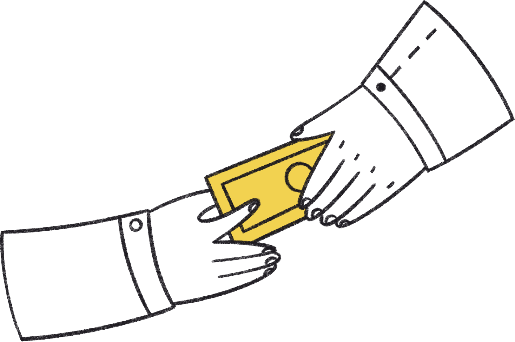 Ilustracion de pago en efectivo